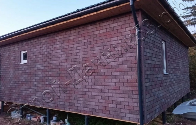 4 каркасный дом д–7, 9.5x8 м, 71.5 м², московская область, чеховский район, снт патриот (6)
